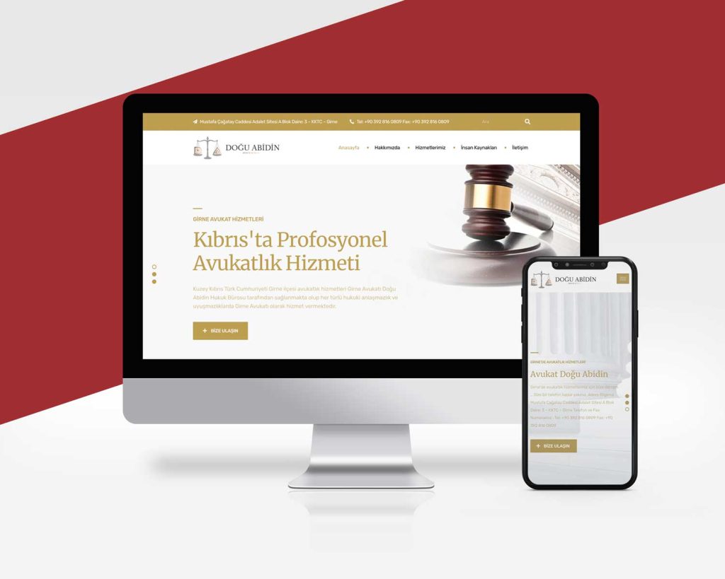 law, lawyer website development, law website, cyprus website development